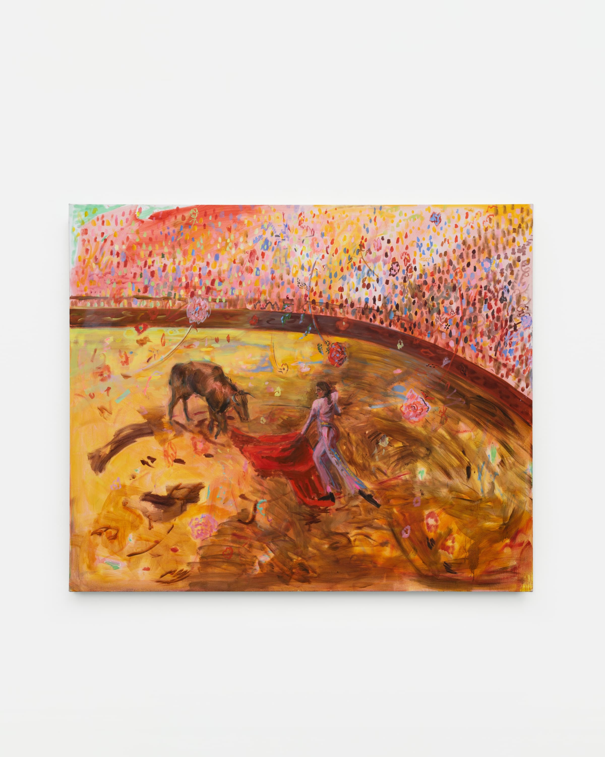 Coup de grâce (After Conchita Cintrón), 2023Oil on canvas84 x 72 x 1.5 in, Untitled