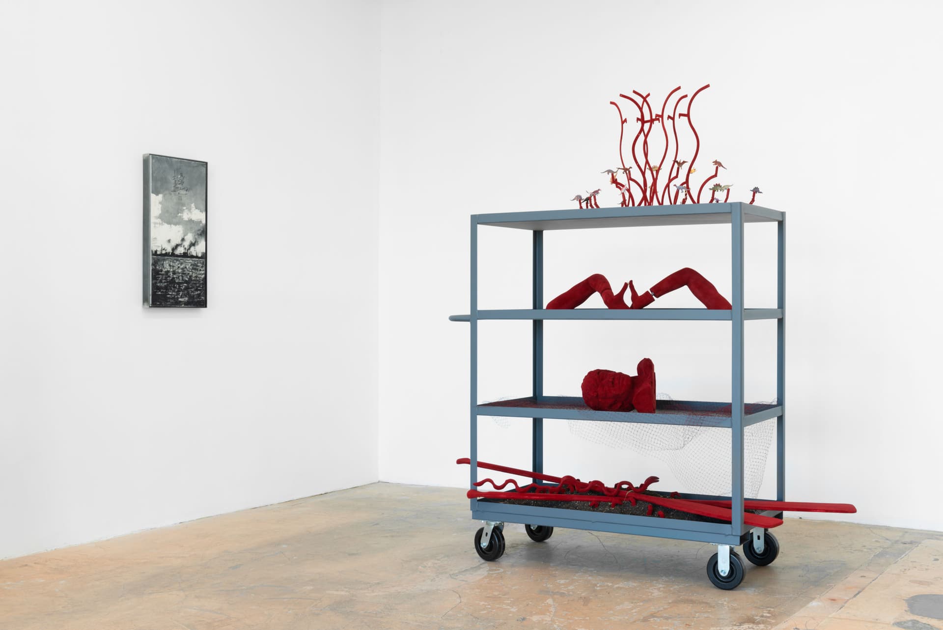 Installation view, They Rise When Vernal Breezes Blow. Photo: Yubo Dong