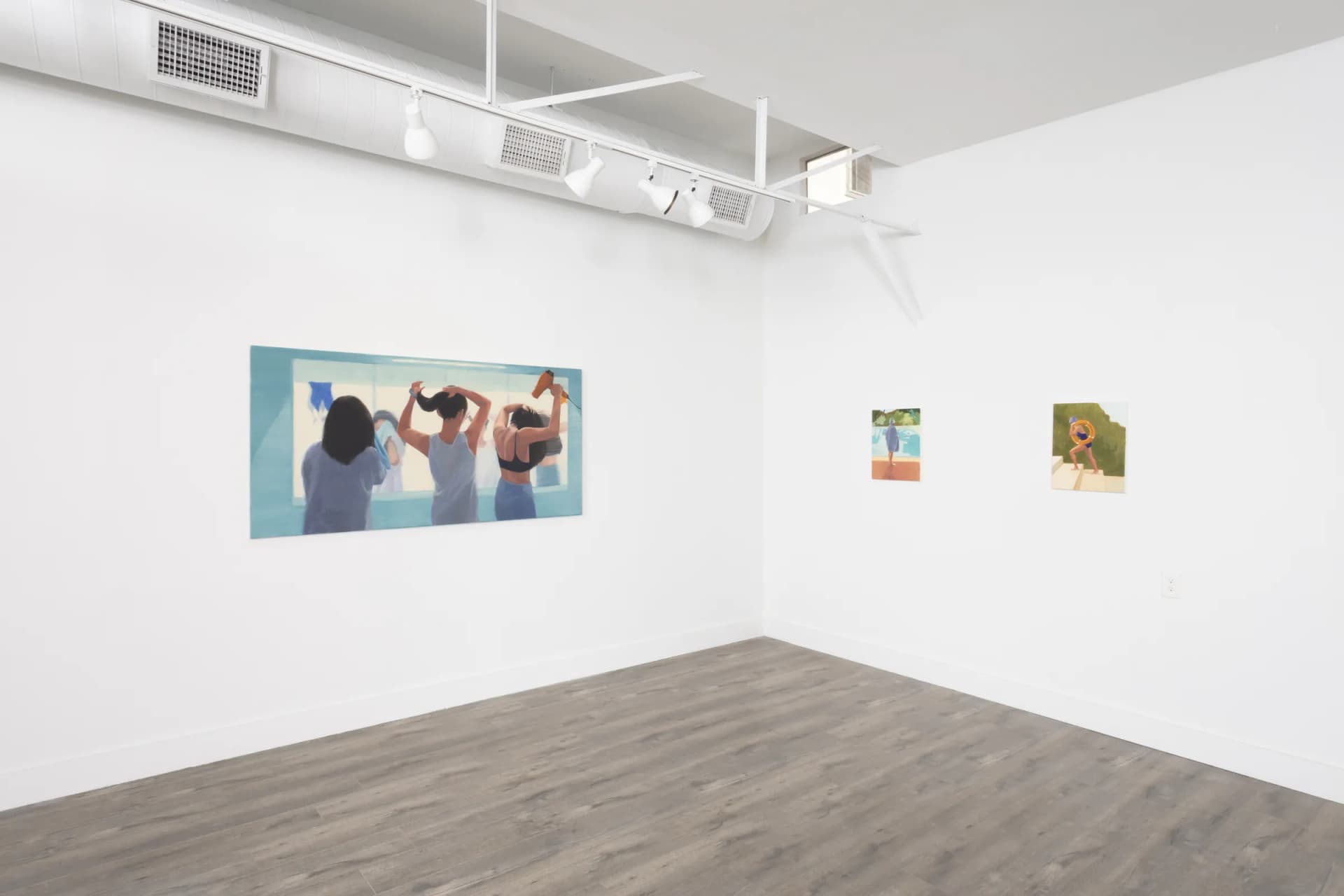 Installation View: Yuri Yuan: "The Great Swimmer"Photo By Josh Schaedel