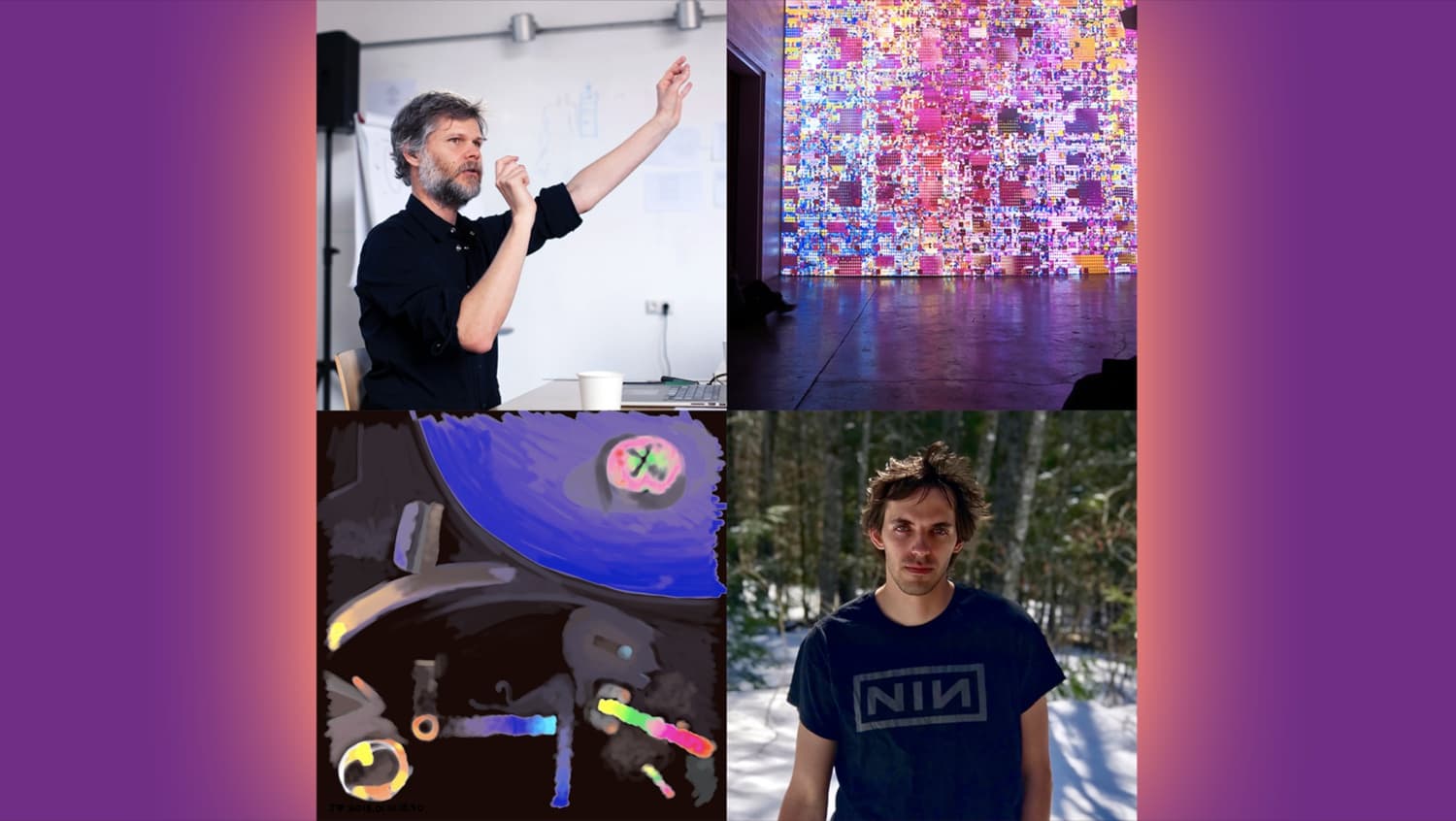 ARTISTS CASEY REAS AND JEFFREY ALAN SCUDDER IN CONVERSATION