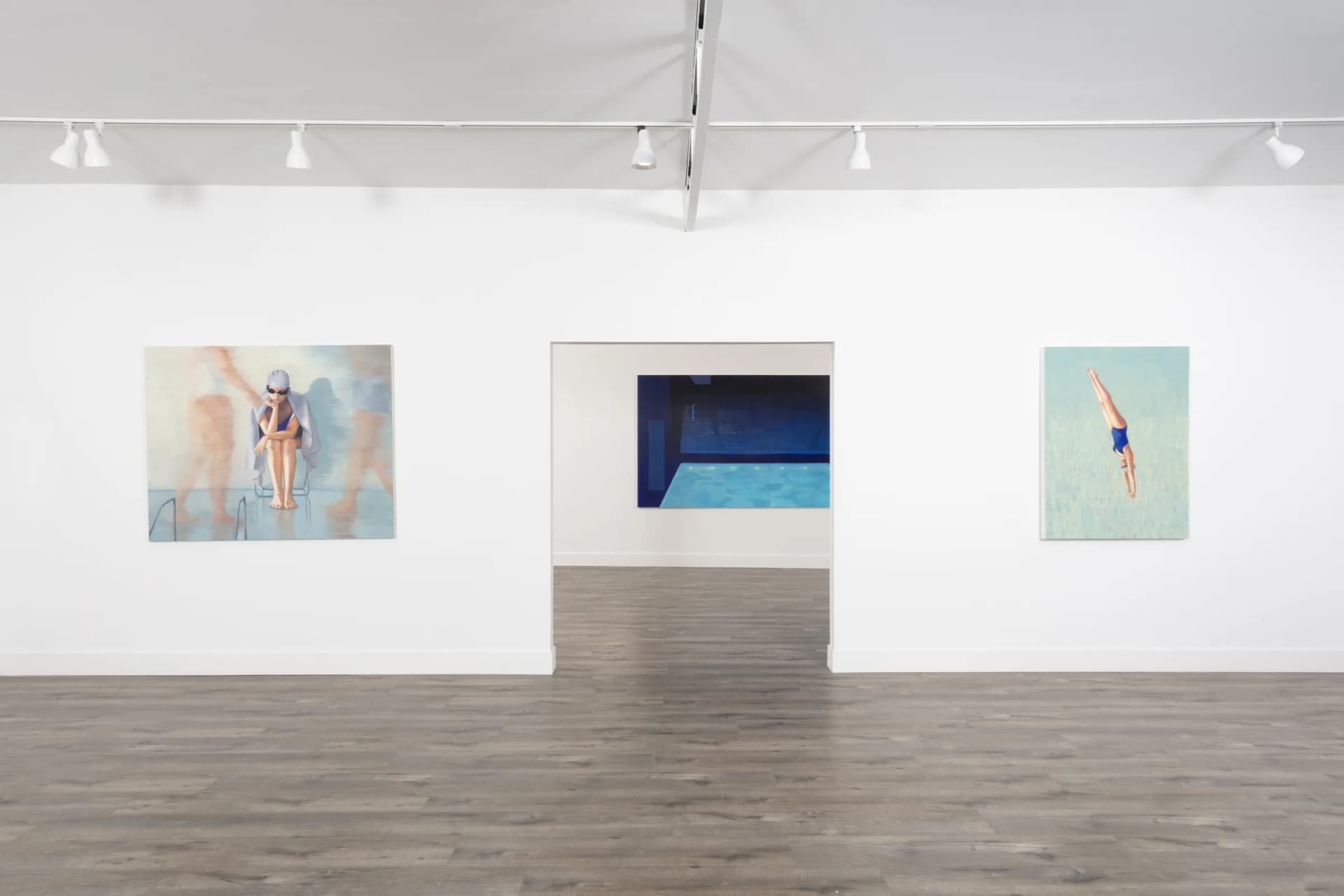 Installation View: Yuri Yuan: "The Great Swimmer"Photo By Josh Schaedel