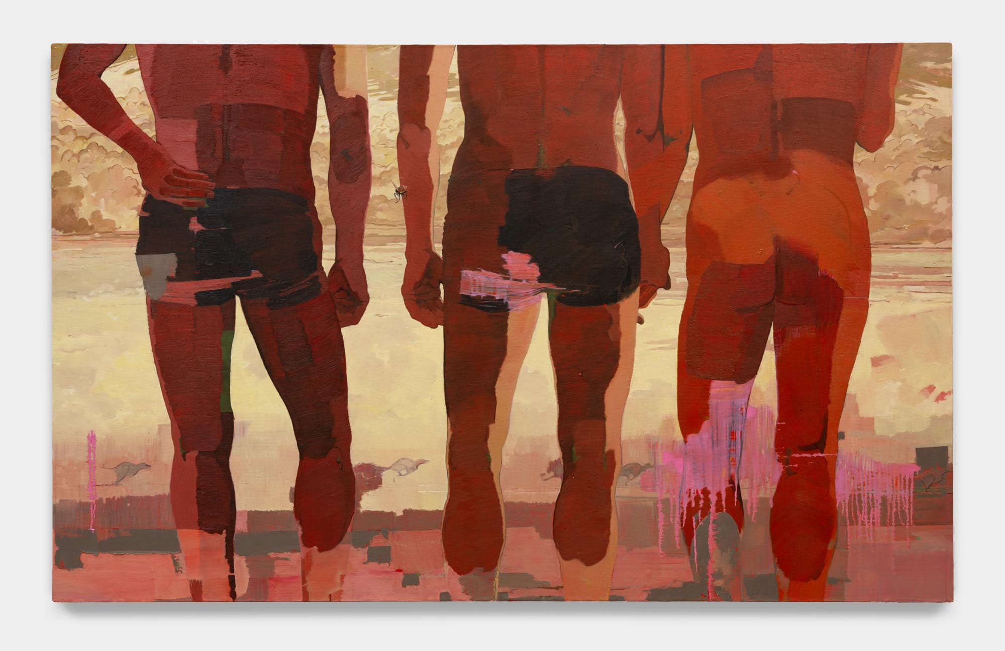 Chance, faith, blank, 2023Oil on linen52 x 84 in. 132.1 x 213.4 cm, Chance, faith, blank