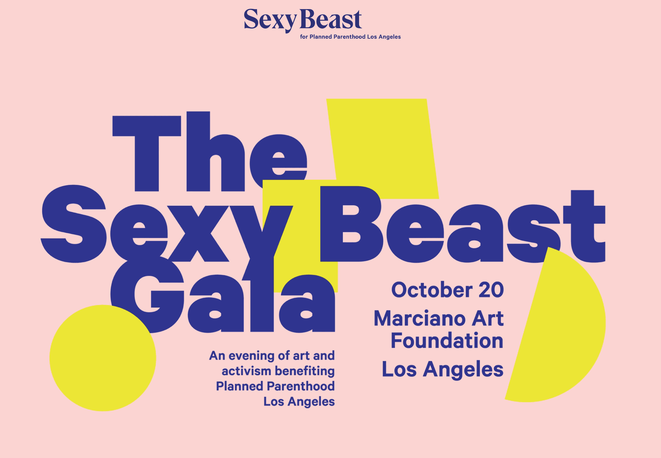 Untitled#14 is included as part of Sexy Beast's silent auction for Planned Parenthood LA Gala