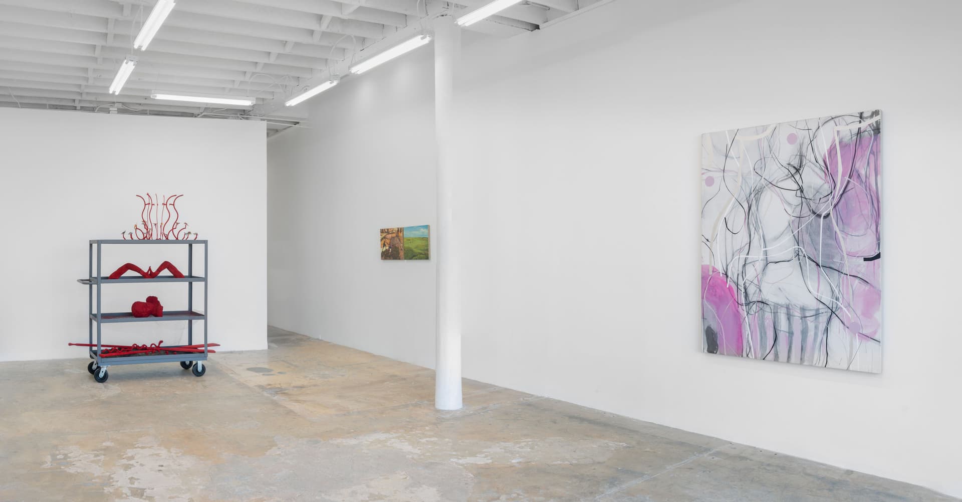Installation view, They Rise When Vernal Breezes Blow. Photo: Yubo Dong