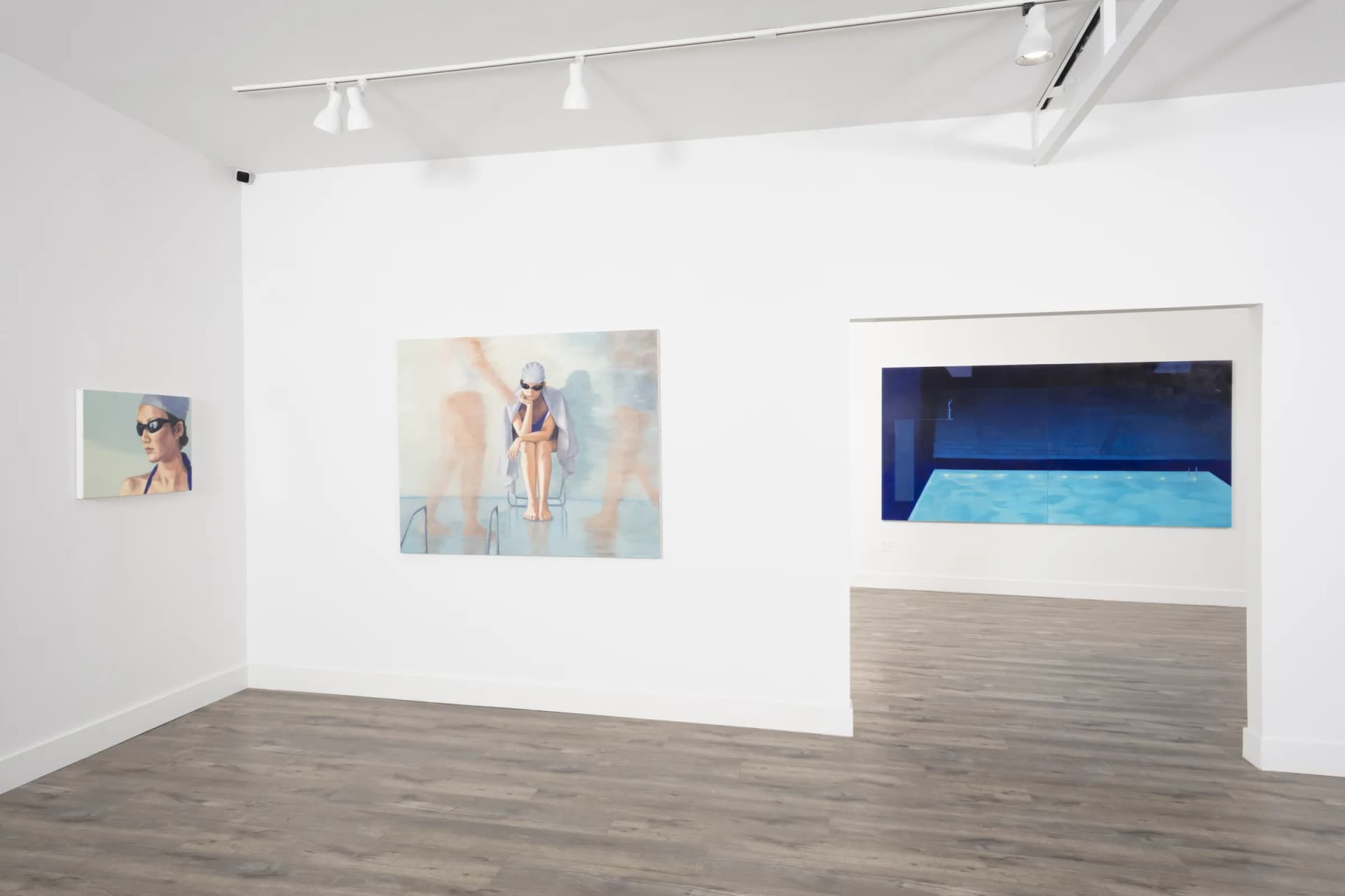 Installation View: Yuri Yuan: "The Great Swimmer"Photo By Josh Schaedel