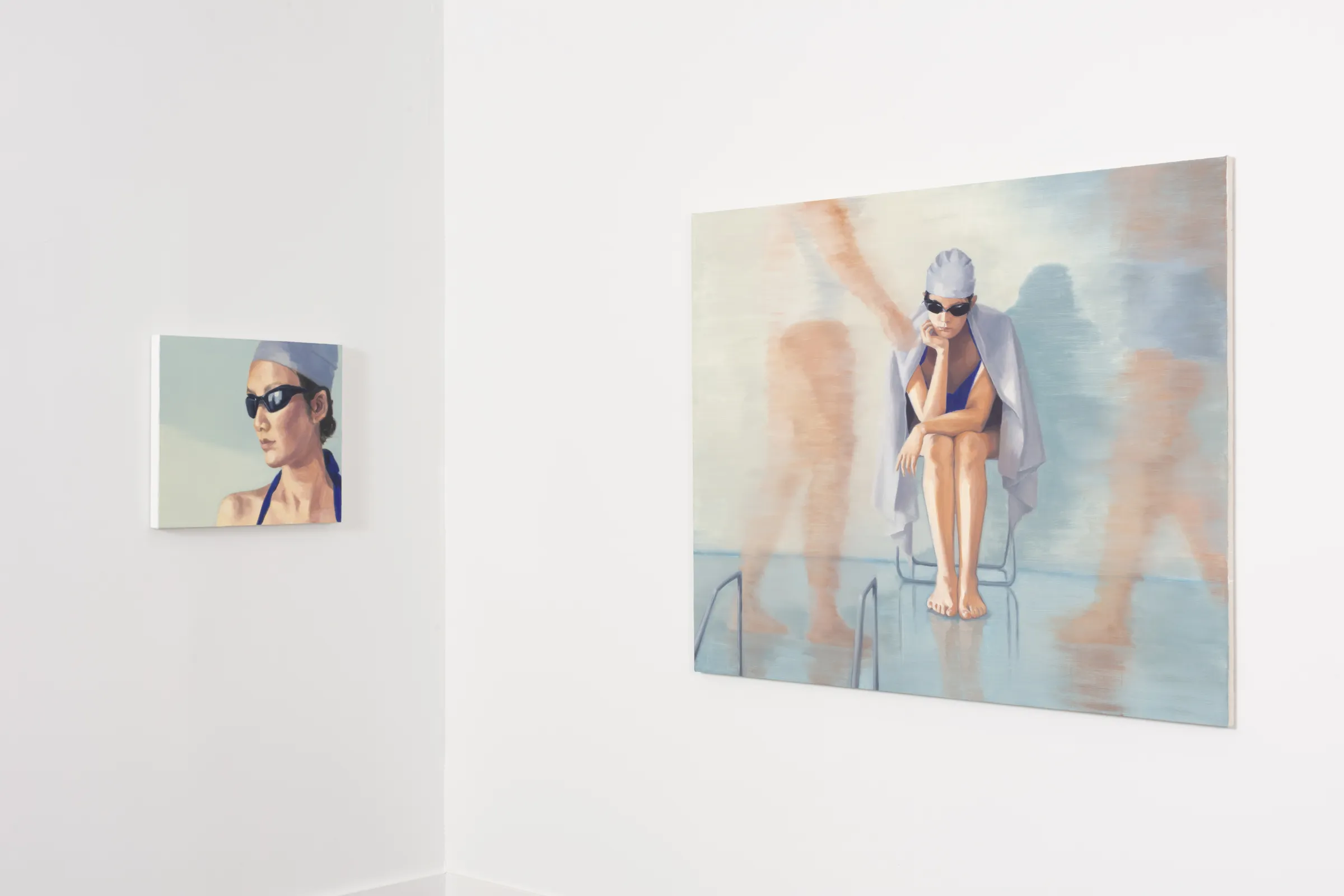 Installation View: Yuri Yuan: "The Great Swimmer"Photo By Josh Schaedel