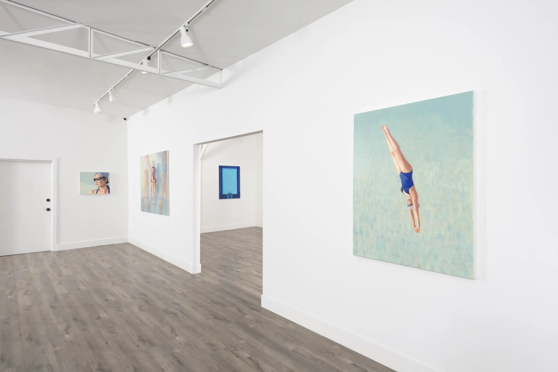 Installation View: Yuri Yuan: "The Great Swimmer"Photo By Josh Schaedel