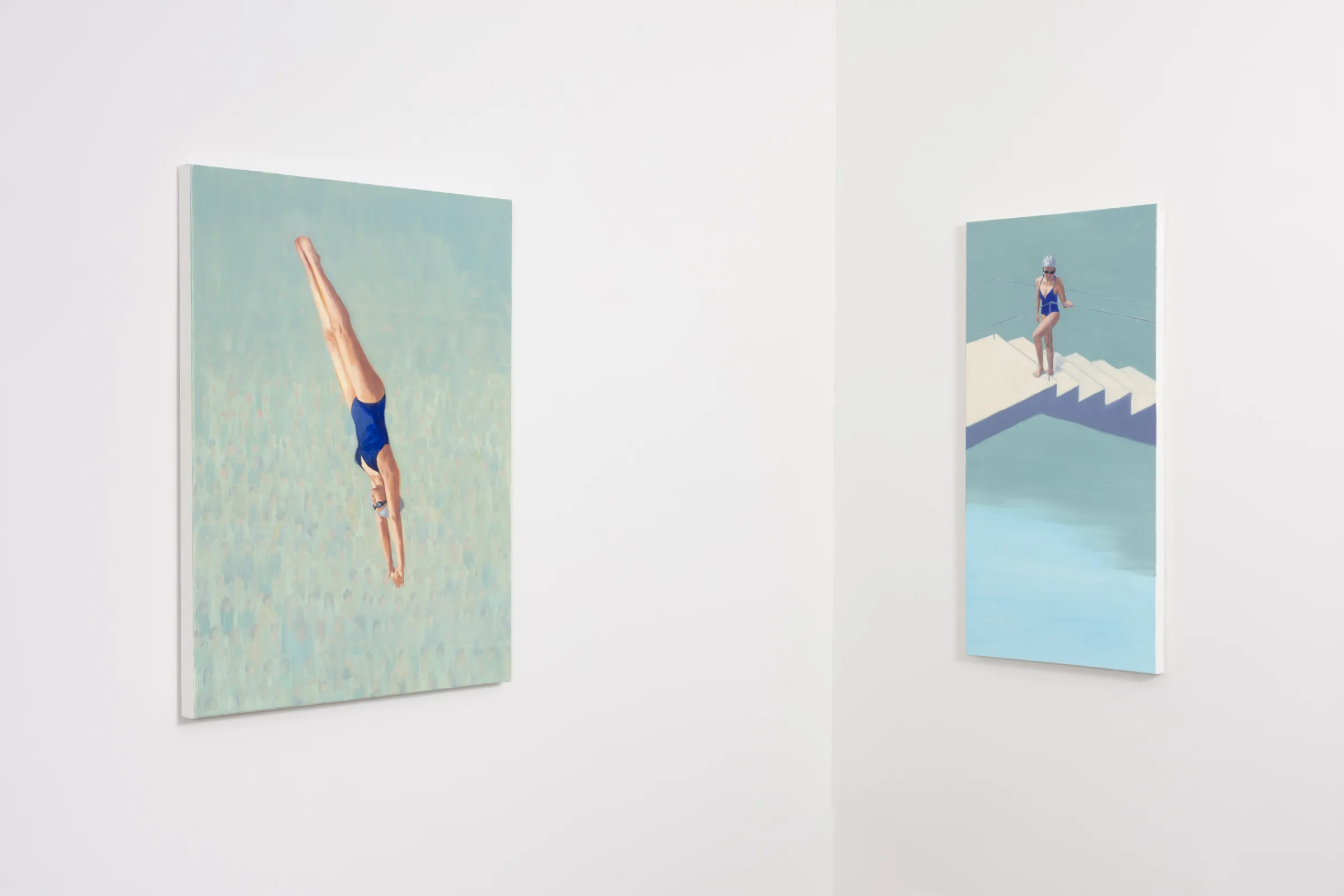 Installation View: Yuri Yuan: "The Great Swimmer"Photo By Josh Schaedel